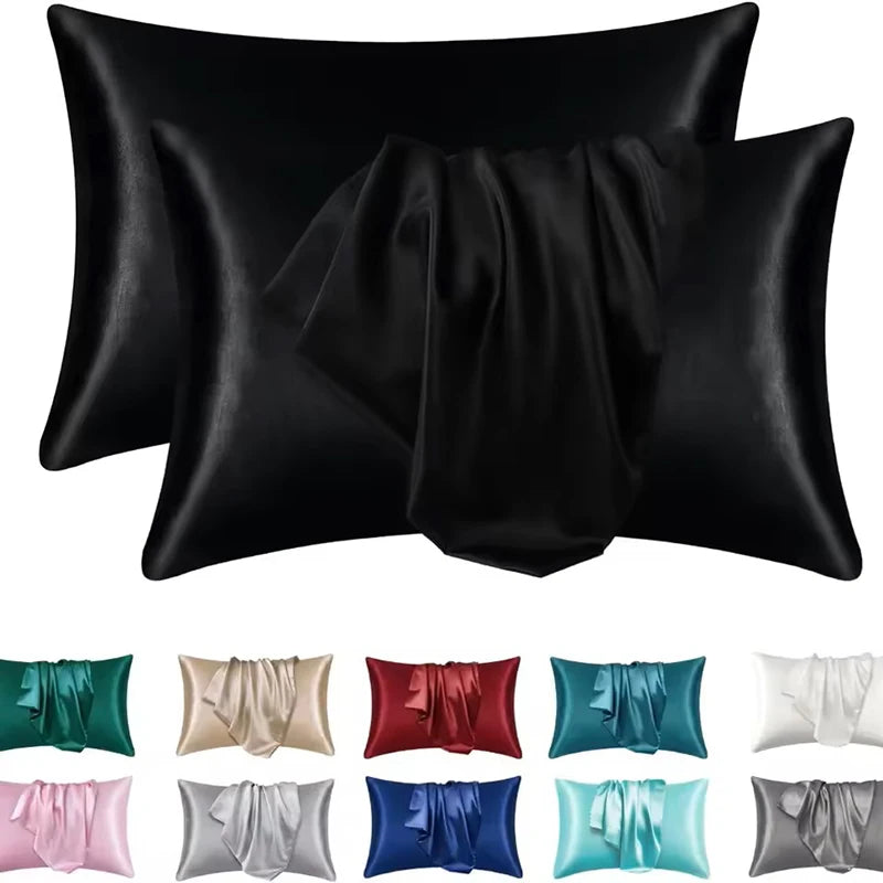 Luxury Satin Pillowcase - Hair & Skin Beauty Sleep Essential