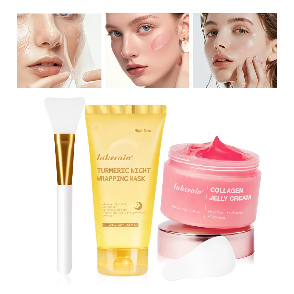 Hydrolyzed Collagen Overnight Face Mask - Anti-Aging Jelly Cream