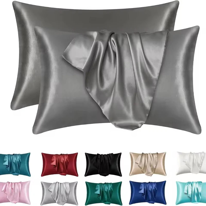 Luxury Satin Pillowcase - Hair & Skin Beauty Sleep Essential