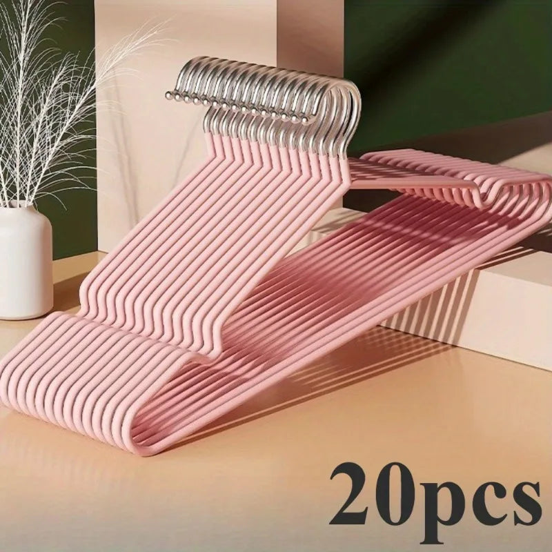 Heavy-Duty Metal Clothes Hangers Set