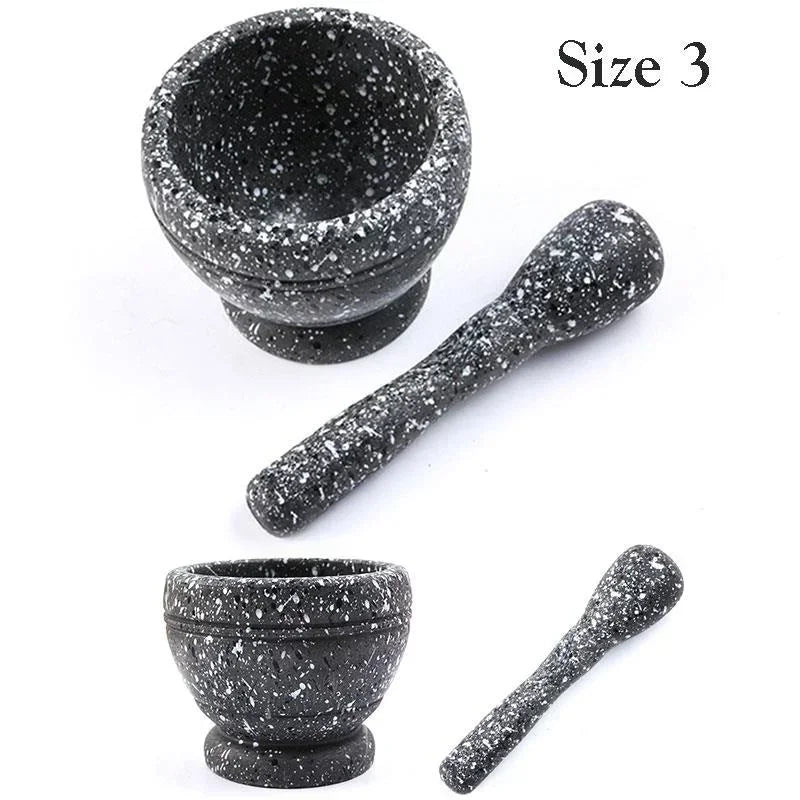 Resin Mortar and Pestle Set - Herb & Spice Grinder