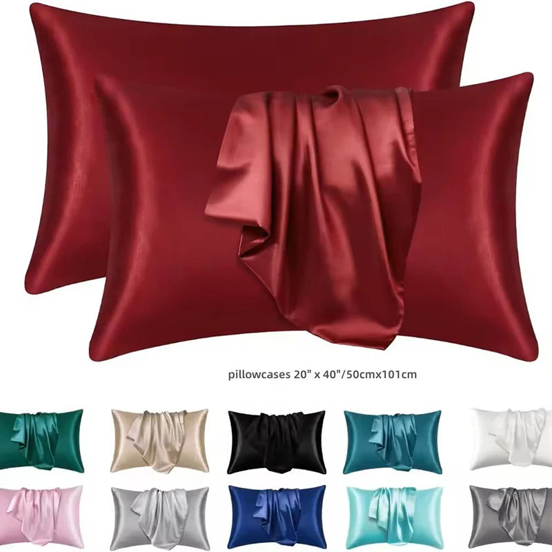 Luxury Satin Pillowcase - Hair & Skin Beauty Sleep Essential