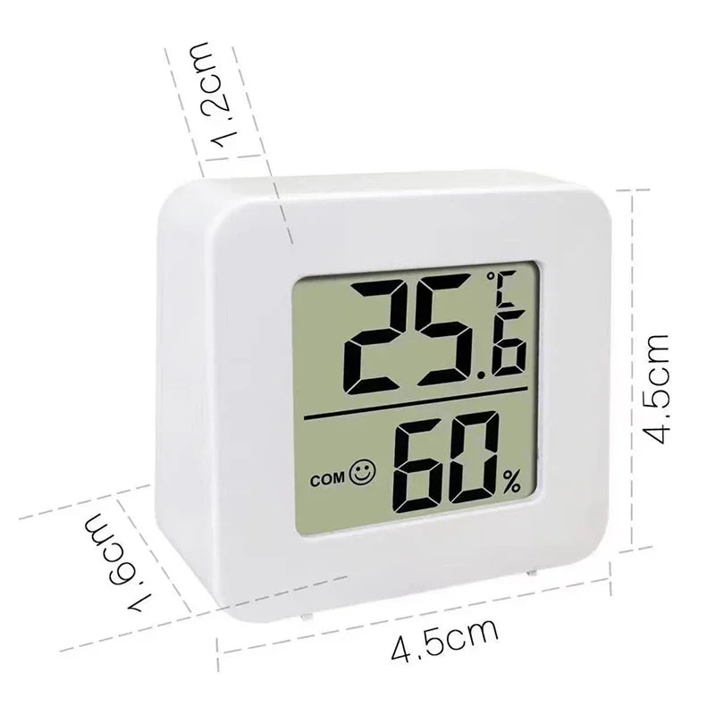 Digital Temperature & Humidity Monitor - Indoor Climate Control for Home & Health
