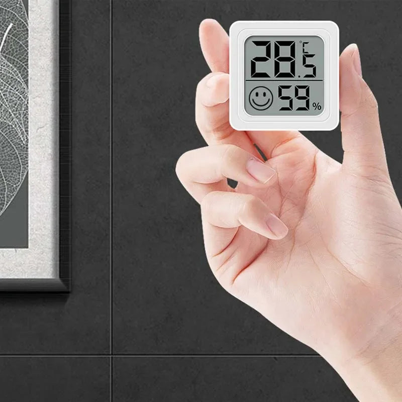 Digital Temperature & Humidity Monitor - Indoor Climate Control for Home & Health
