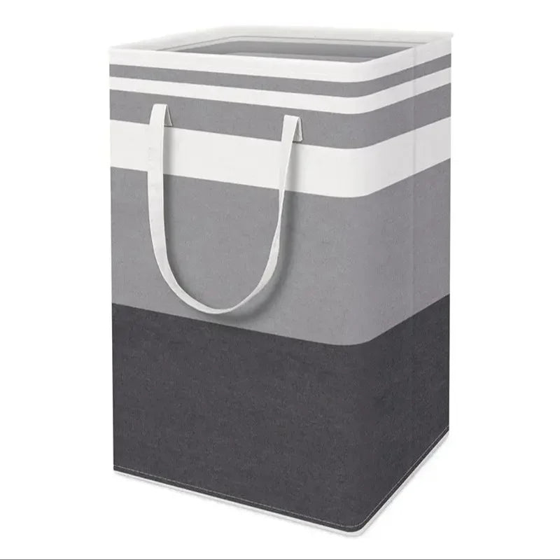 Large Waterproof Laundry Basket 75L - Foldable Storage for Clothes & Linens