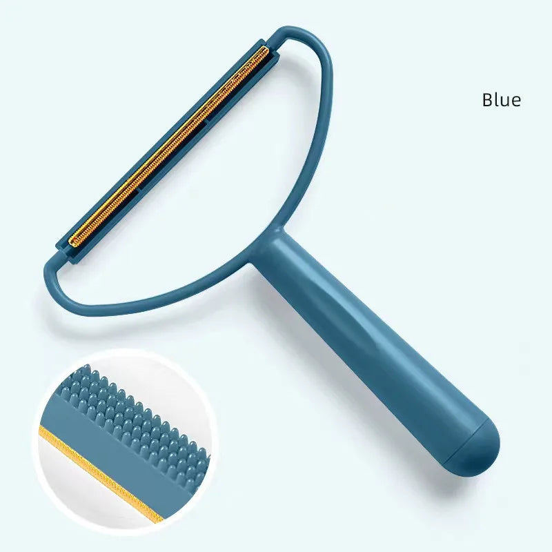 Portable Lint Remover Brush - Manual Fabric Shaver for Clothes, Furniture & Upholstery