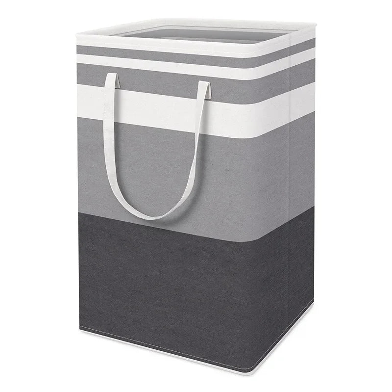 Large Waterproof Laundry Basket 75L - Foldable Storage for Clothes & Linens