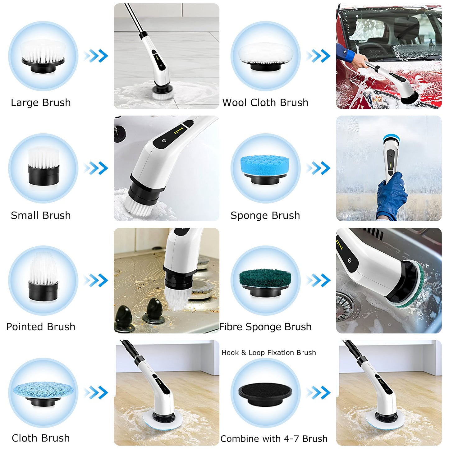 Cordless Spin Scrubber – Deep Clean in Minutes