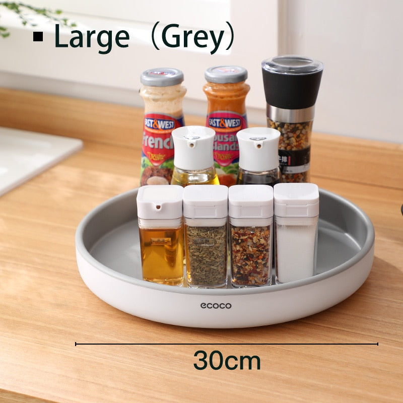 360° Rotating Kitchen Countertop Organizer