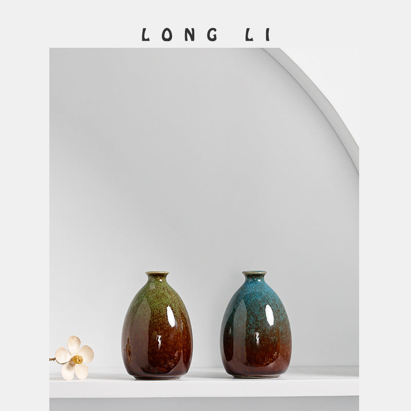 Mini Glazed Ceramic Bud Vase