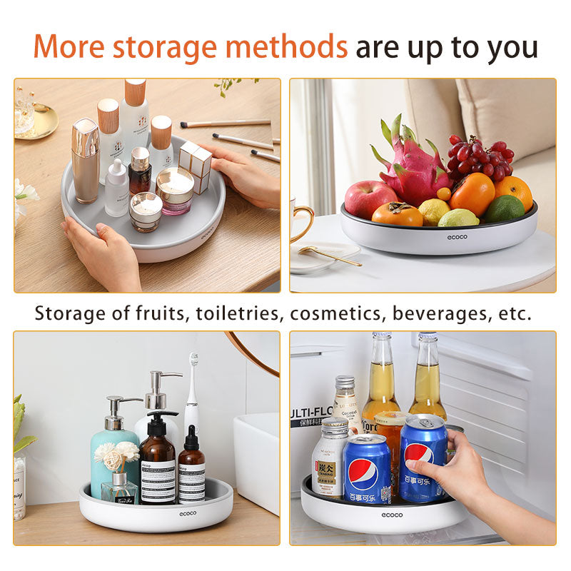 360° Rotating Kitchen Countertop Organizer