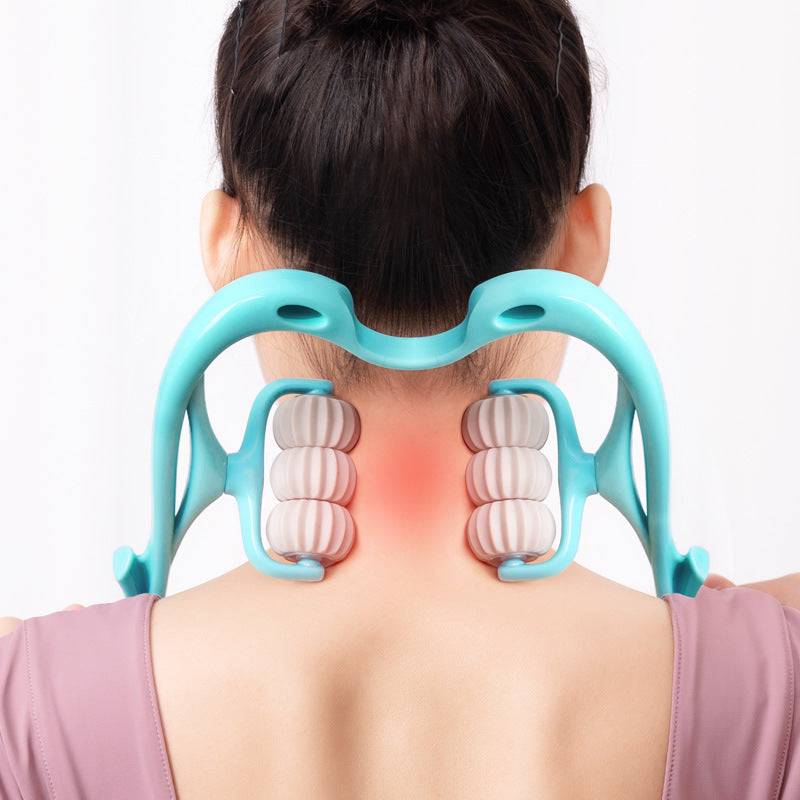 Relief Roll™ Neck Massager – Deep Tissue Relaxation Tool