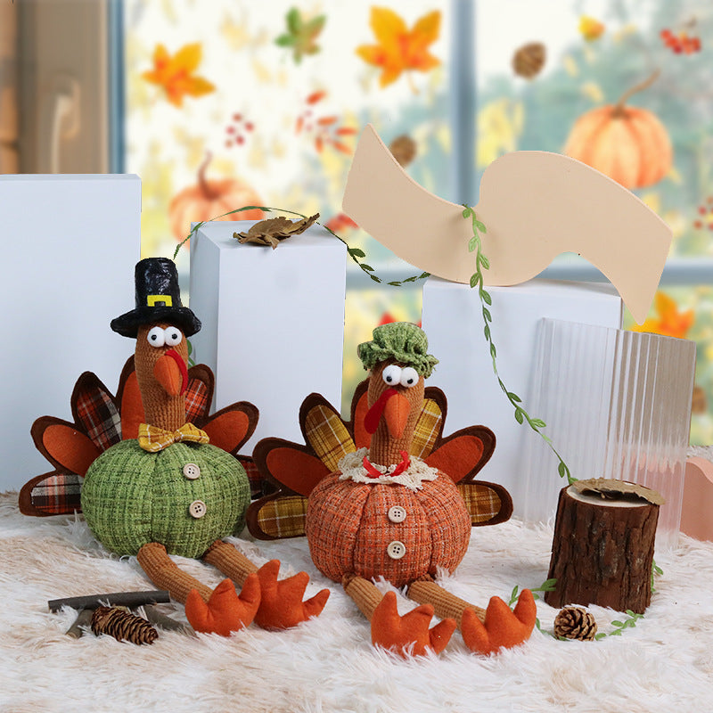 Autumn Turkey Hanging Decoration