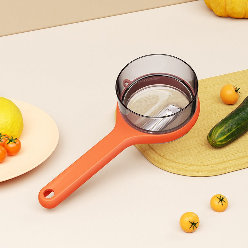 Multifunctional Vegetable Peeler & Chopper with Storage Container
