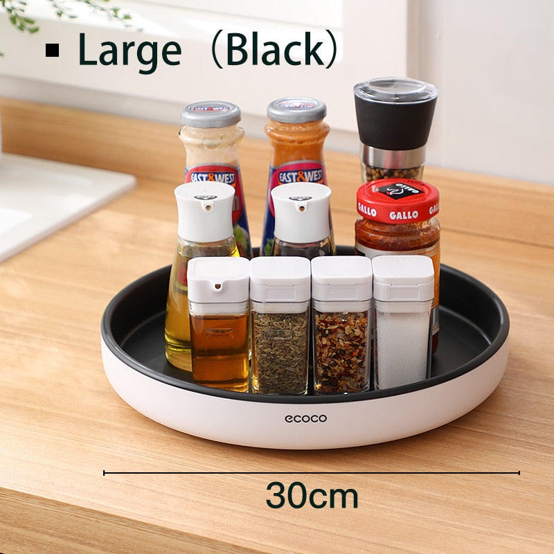 360° Rotating Kitchen Countertop Organizer