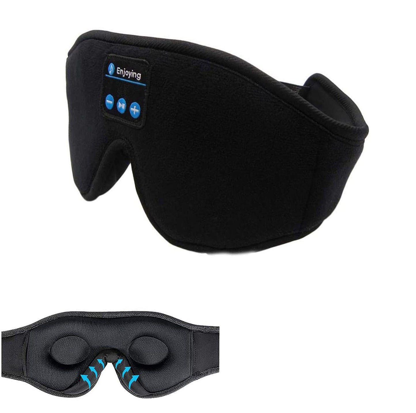 Sleep Sound™ Bluetooth Eye Mask – Wireless Music & Deep Sleep Comfort