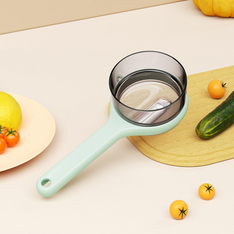 Multifunctional Vegetable Peeler & Chopper with Storage Container
