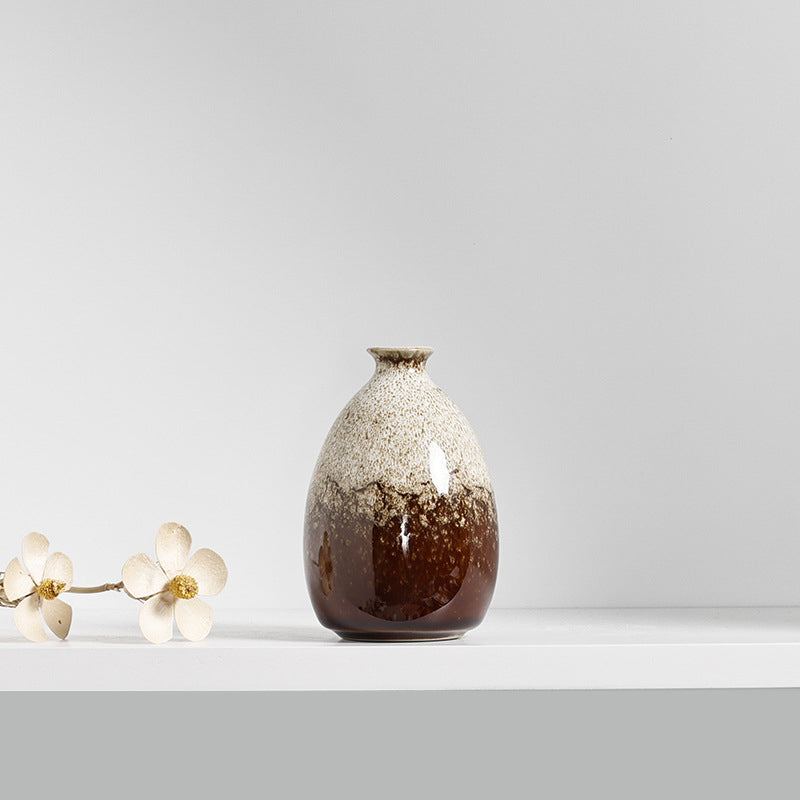 Mini Glazed Ceramic Bud Vase