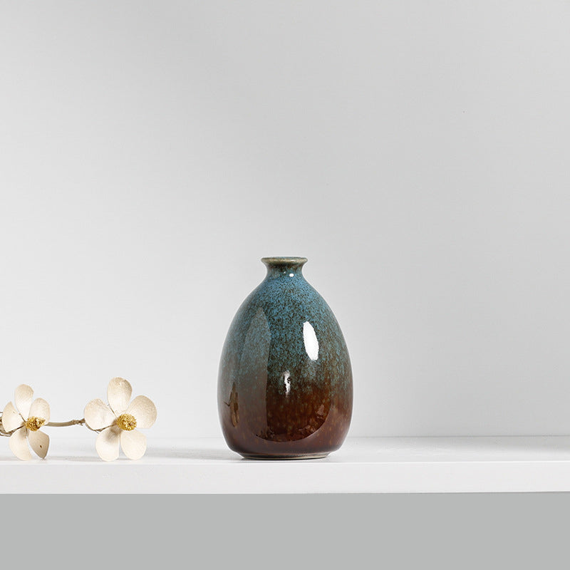 Mini Glazed Ceramic Bud Vase
