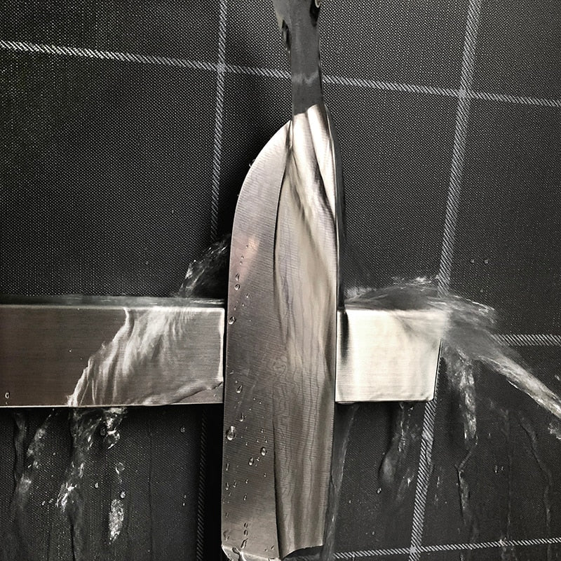 Stainless Steel Magnetic Knife Holder Wall Rack
