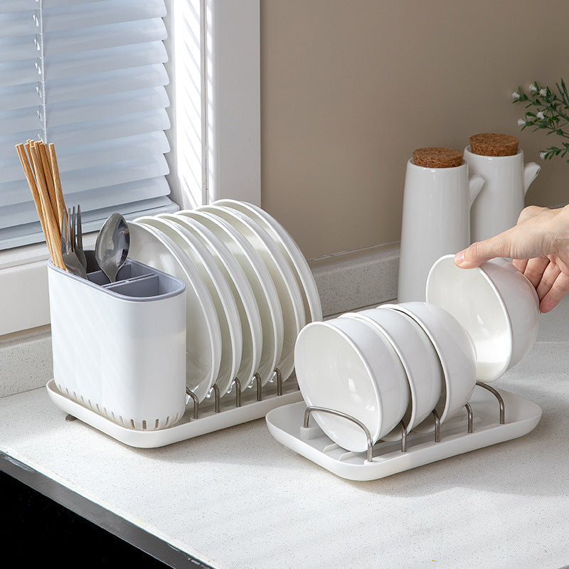 Space-Saving Kitchen Dish & Bowl Drying Rack
