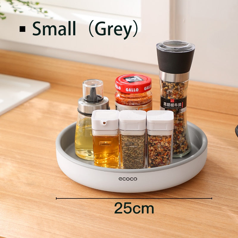 360° Rotating Kitchen Countertop Organizer