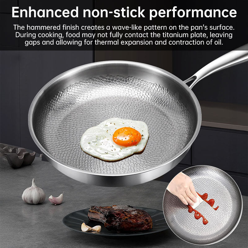 Pure Titanium Nonstick Frying Pan