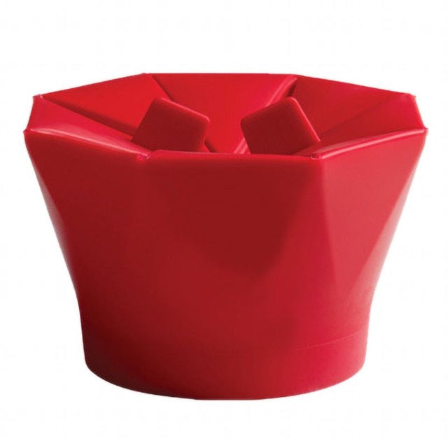 Collapsible Silicone Microwave Popcorn Maker