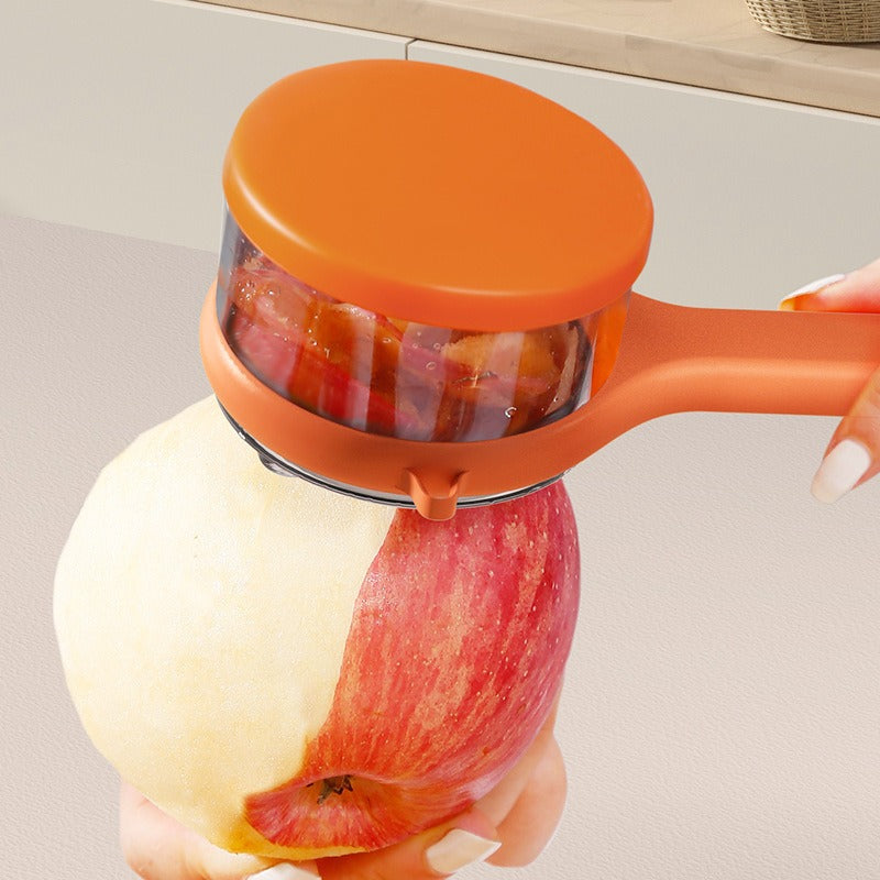 Multifunctional Vegetable Peeler & Chopper with Storage Container