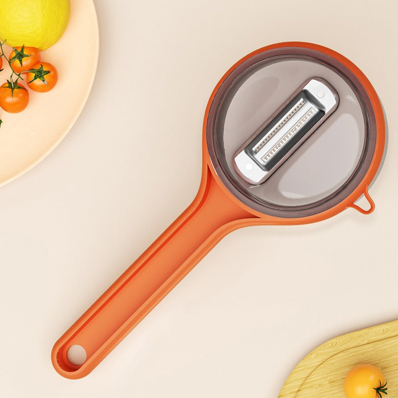 Multifunctional Vegetable Peeler & Chopper with Storage Container