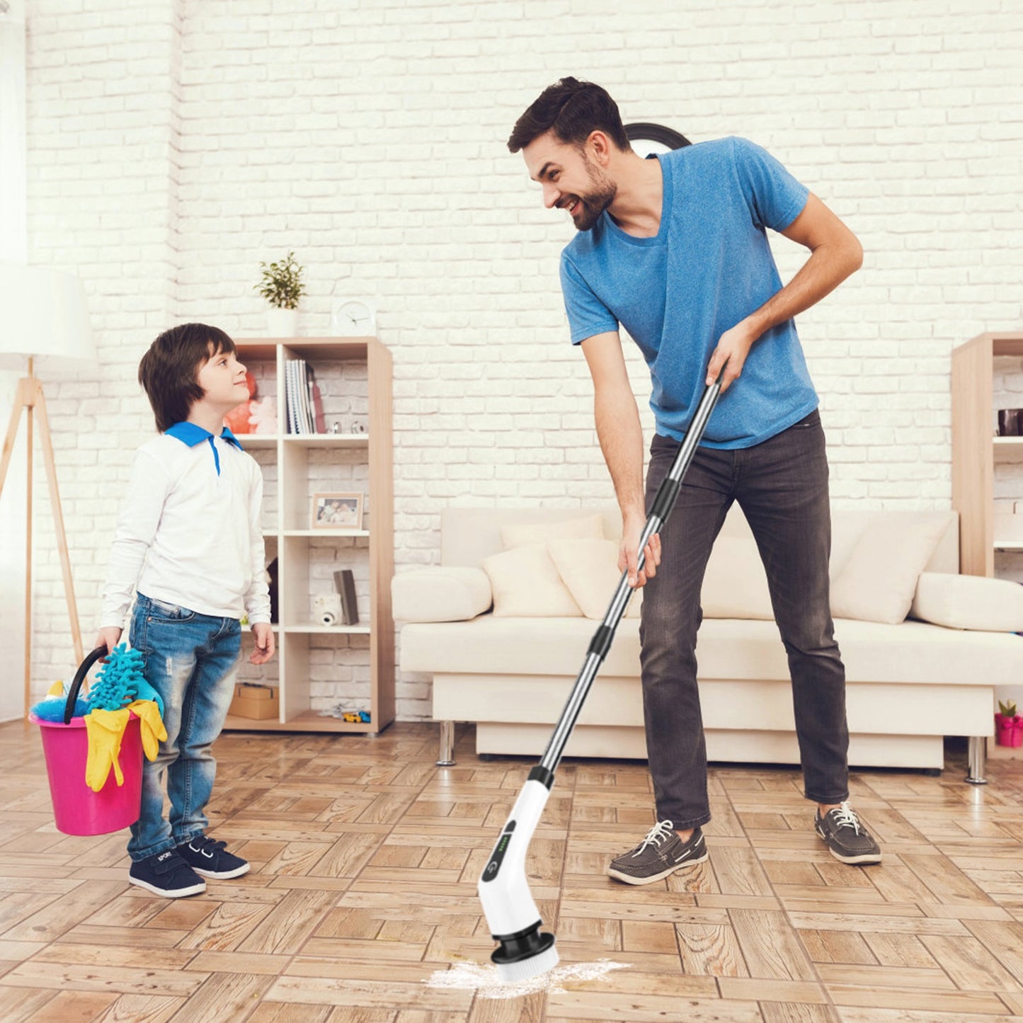 Cordless Spin Scrubber – Deep Clean in Minutes