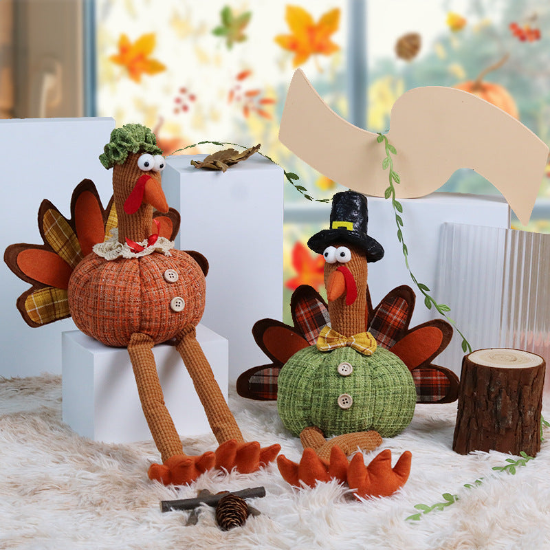 Autumn Turkey Hanging Decoration