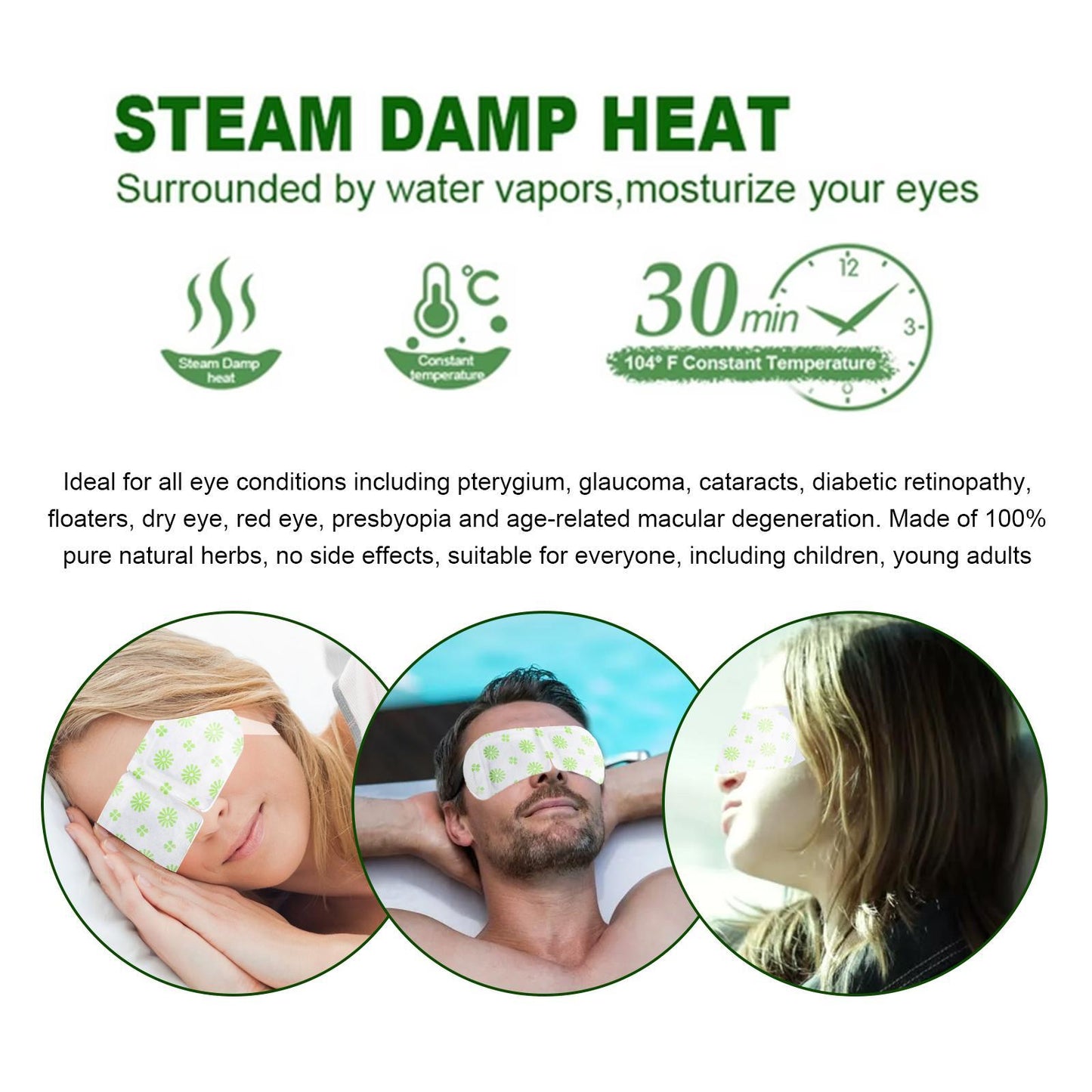 RelaxGlow™ Steam Eye Mask – Self-Care Eye Relief