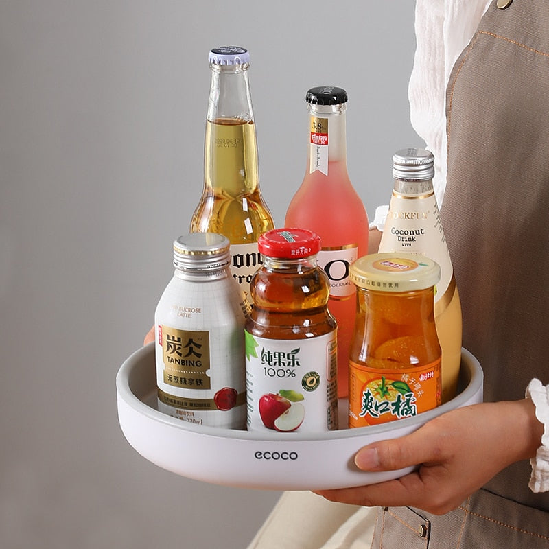 360° Rotating Kitchen Countertop Organizer