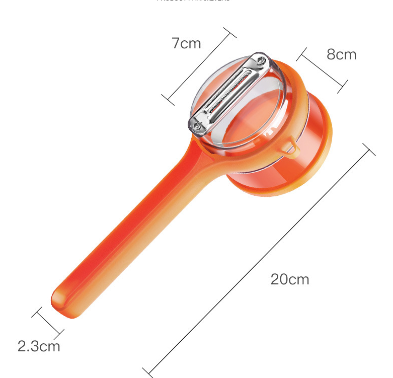 Multifunctional Vegetable Peeler & Chopper with Storage Container