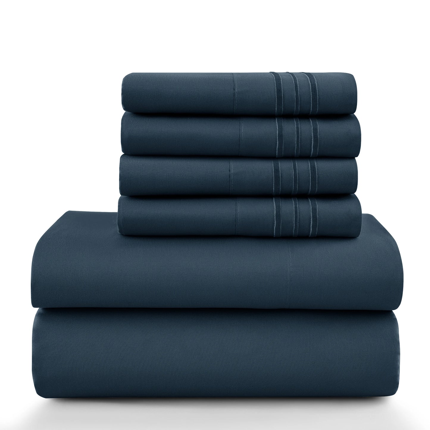 Luxury 6-Piece Microfiber Sheet Set – Deep Pocket Bedding Set
