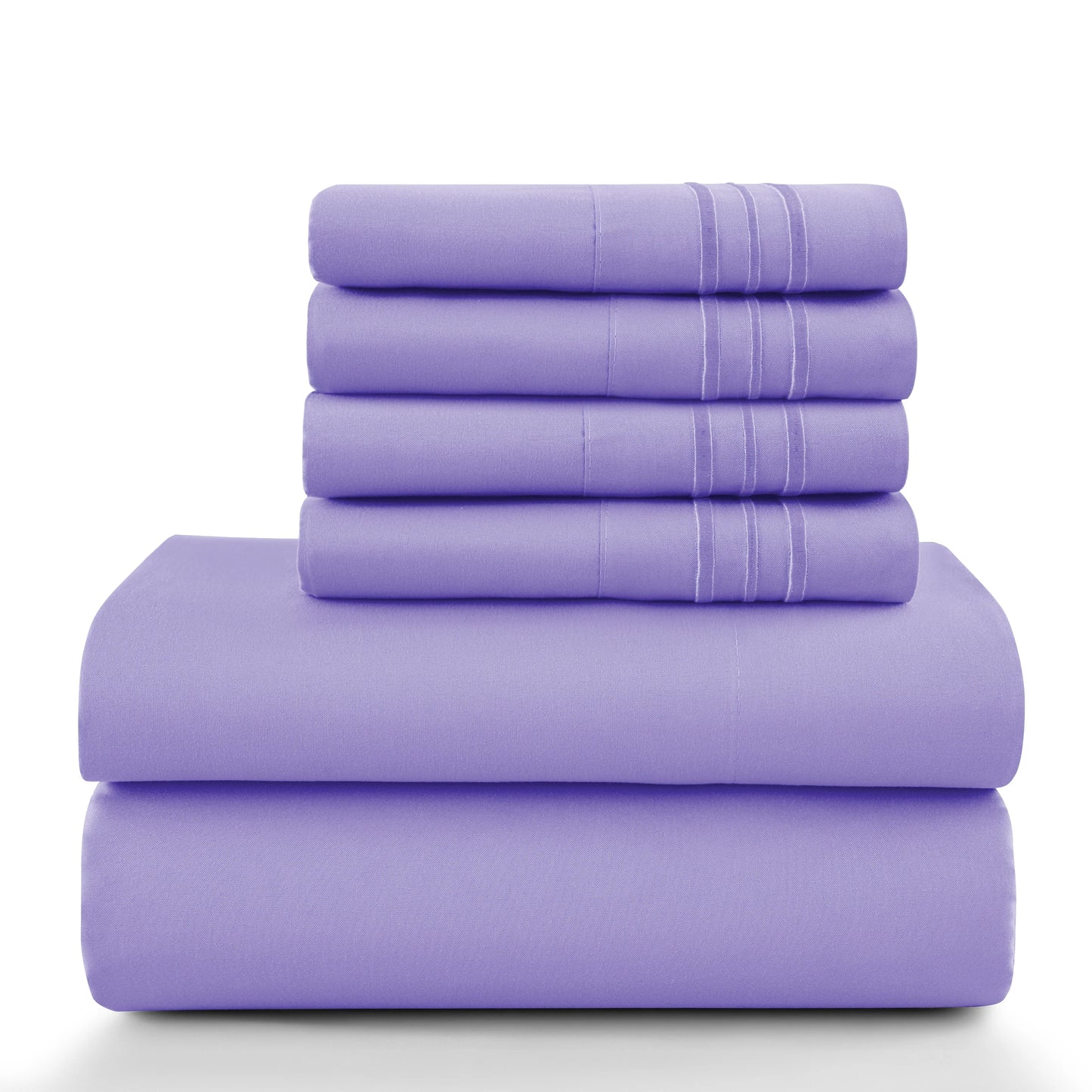 Luxury 6-Piece Microfiber Sheet Set – Deep Pocket Bedding Set