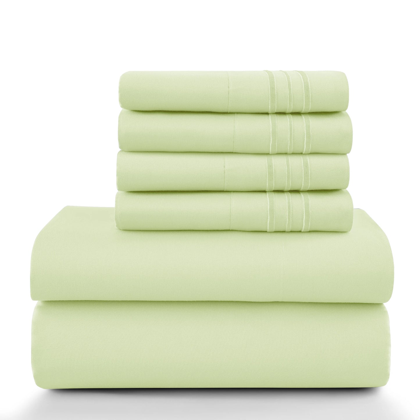 Luxury 6-Piece Microfiber Sheet Set – Deep Pocket Bedding Set