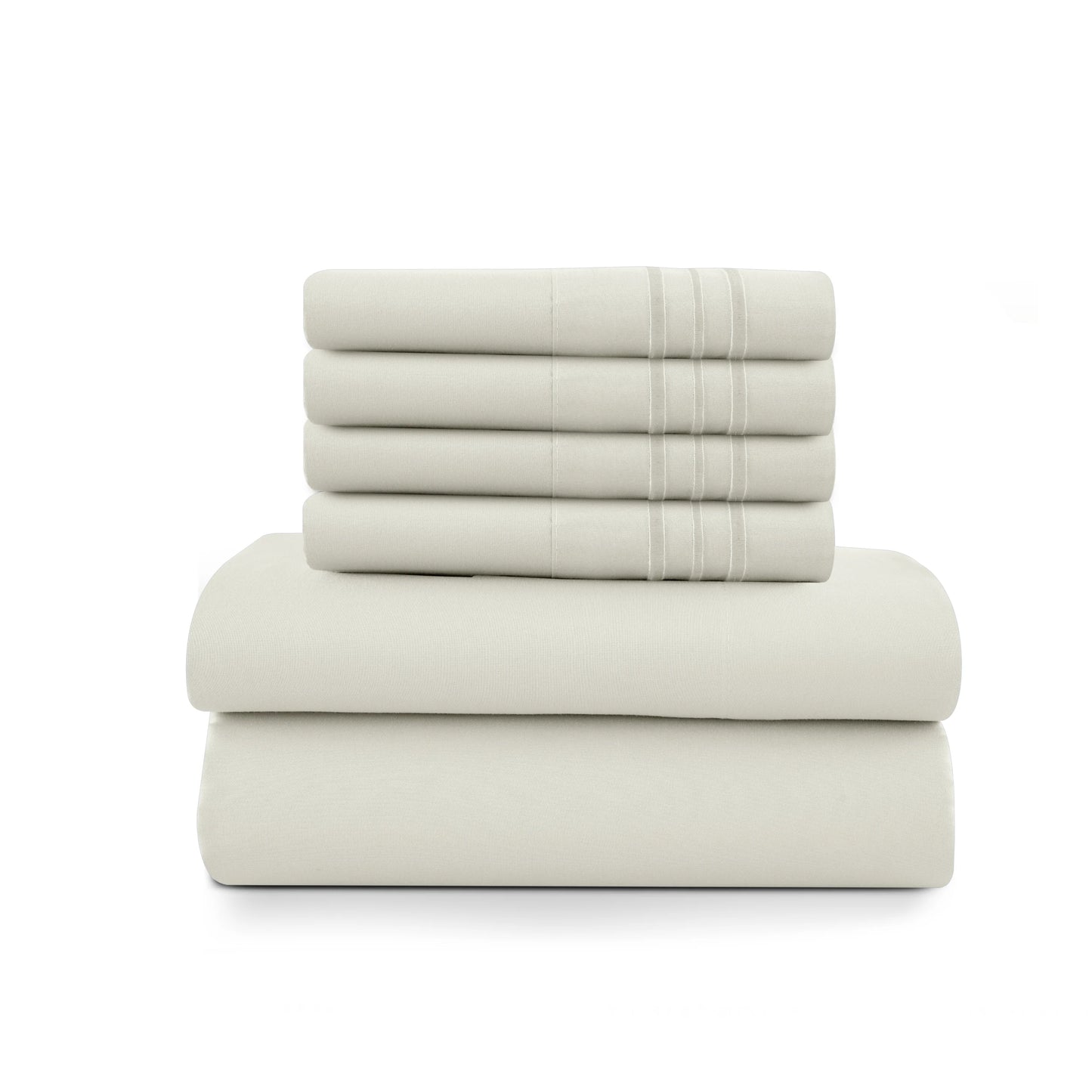 Luxury 6-Piece Microfiber Sheet Set – Deep Pocket Bedding Set