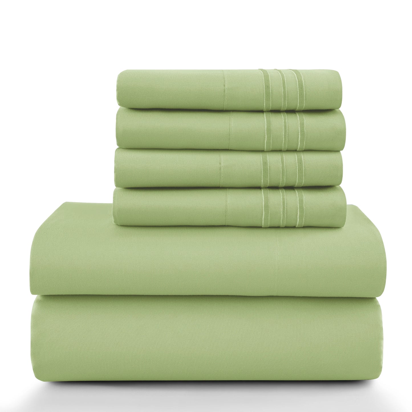 Luxury 6-Piece Microfiber Sheet Set – Deep Pocket Bedding Set