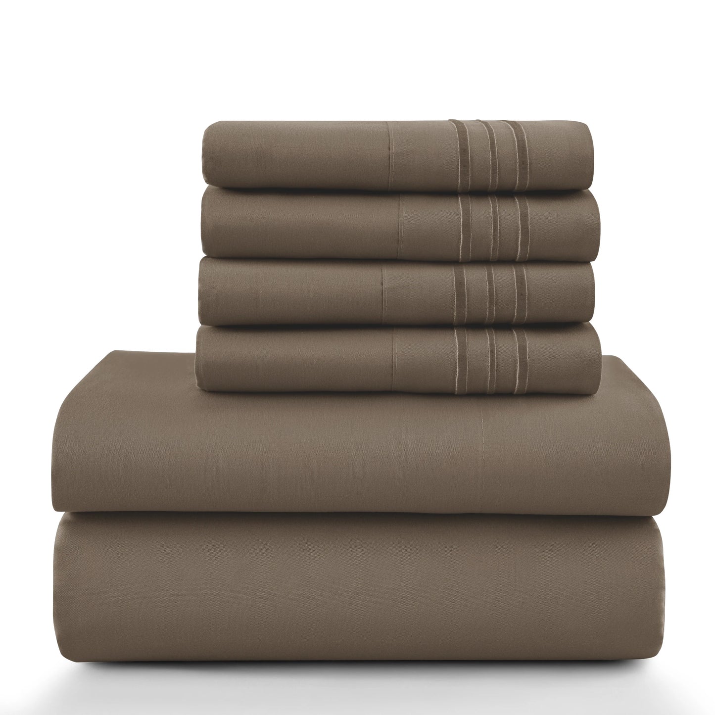 Luxury 6-Piece Microfiber Sheet Set – Deep Pocket Bedding Set