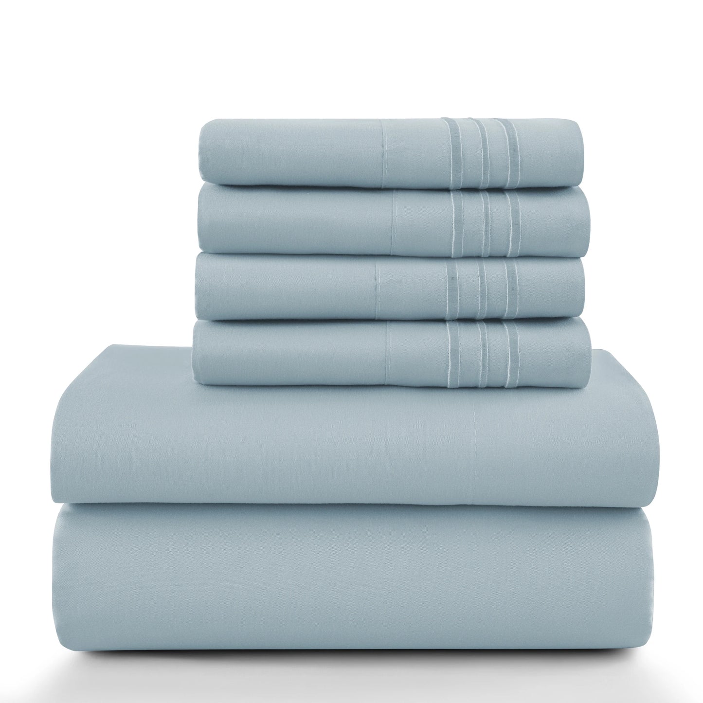Luxury 6-Piece Microfiber Sheet Set – Deep Pocket Bedding Set