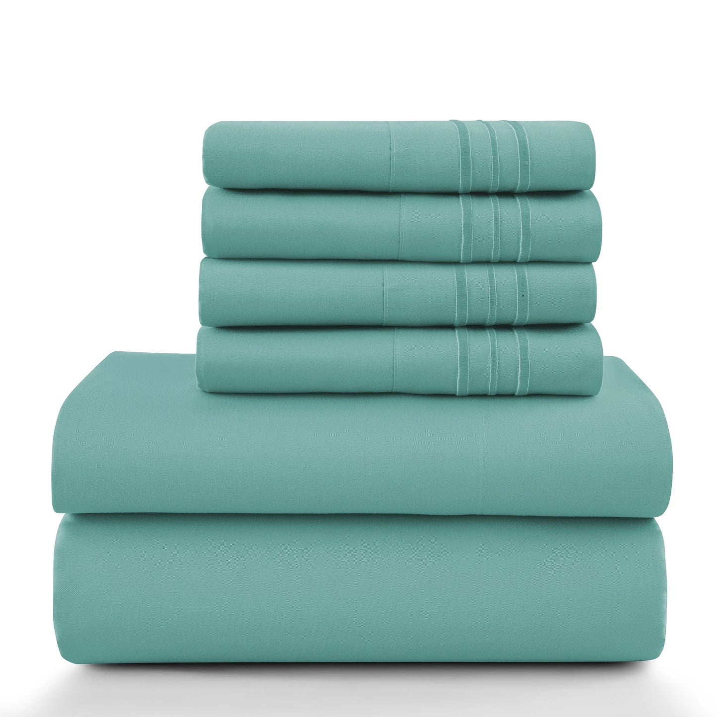 Luxury 6-Piece Microfiber Sheet Set – Deep Pocket Bedding Set