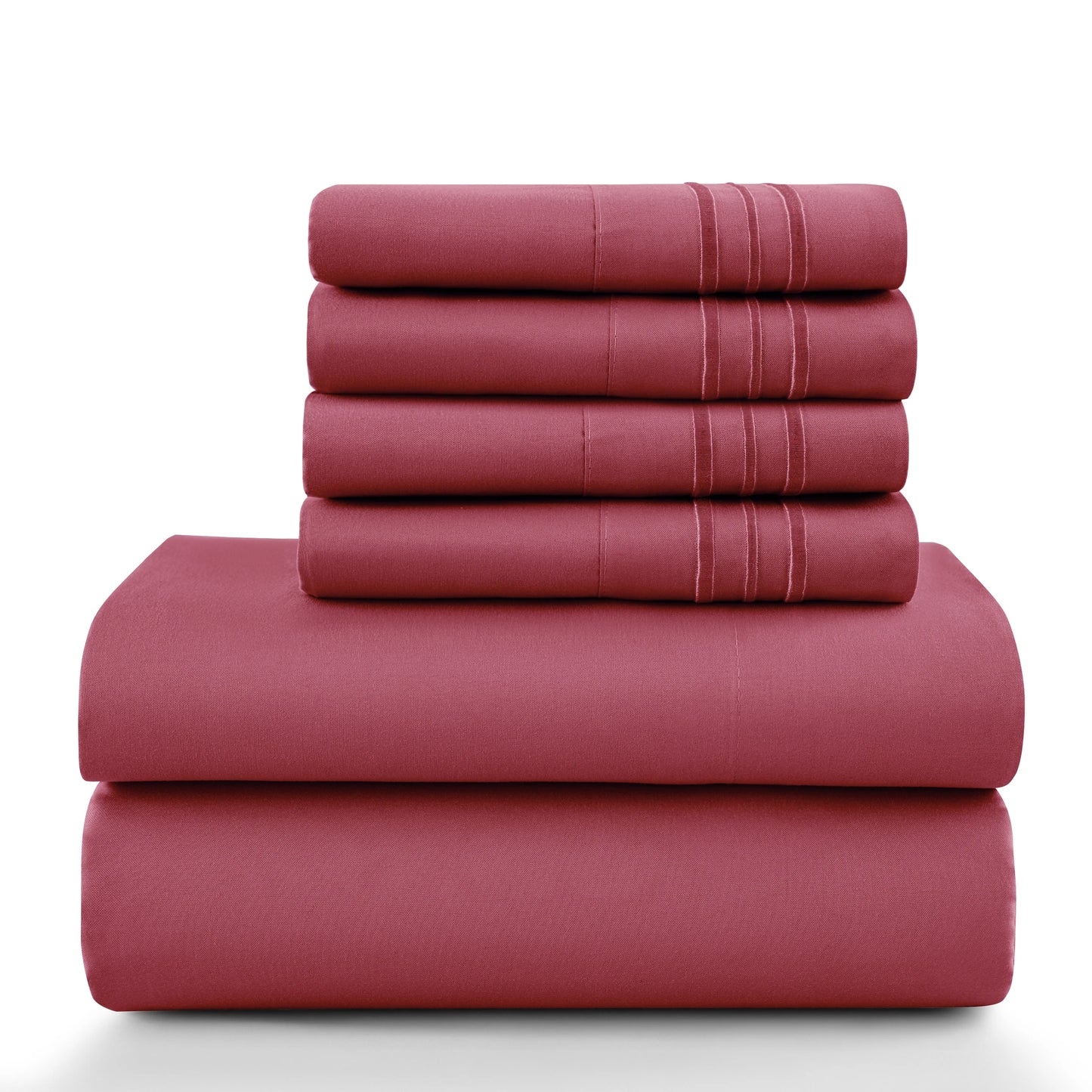Luxury 6-Piece Microfiber Sheet Set – Deep Pocket Bedding Set