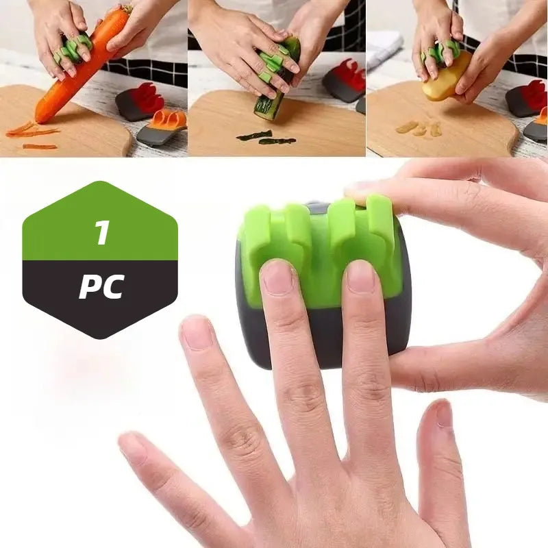 Premium Stainless Steel Kitchen Peeler - Sharp Blade with Non-Slip Grip