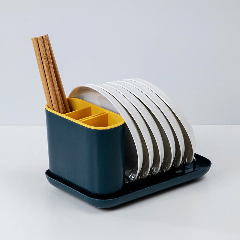 Space-Saving Kitchen Dish & Bowl Drying Rack