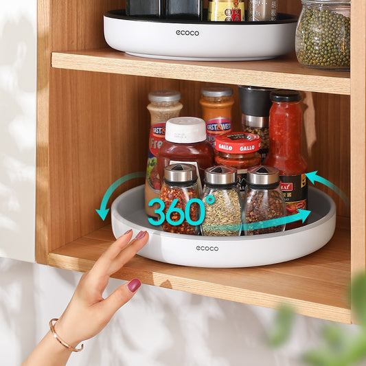 360° Rotating Kitchen Countertop Organizer