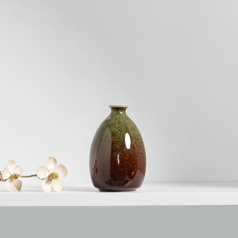 Mini Glazed Ceramic Bud Vase