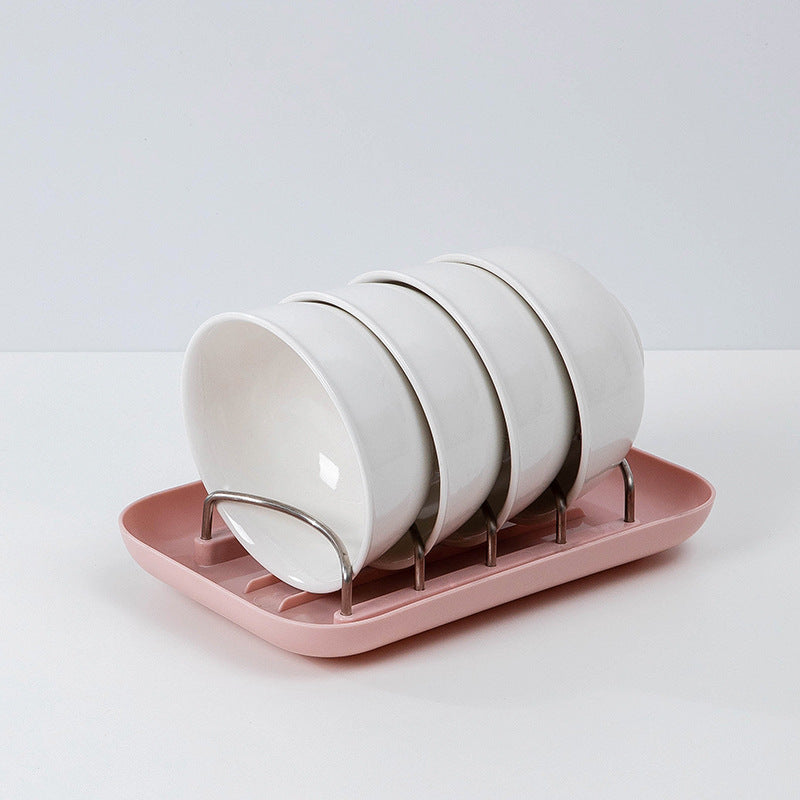 Space-Saving Kitchen Dish & Bowl Drying Rack