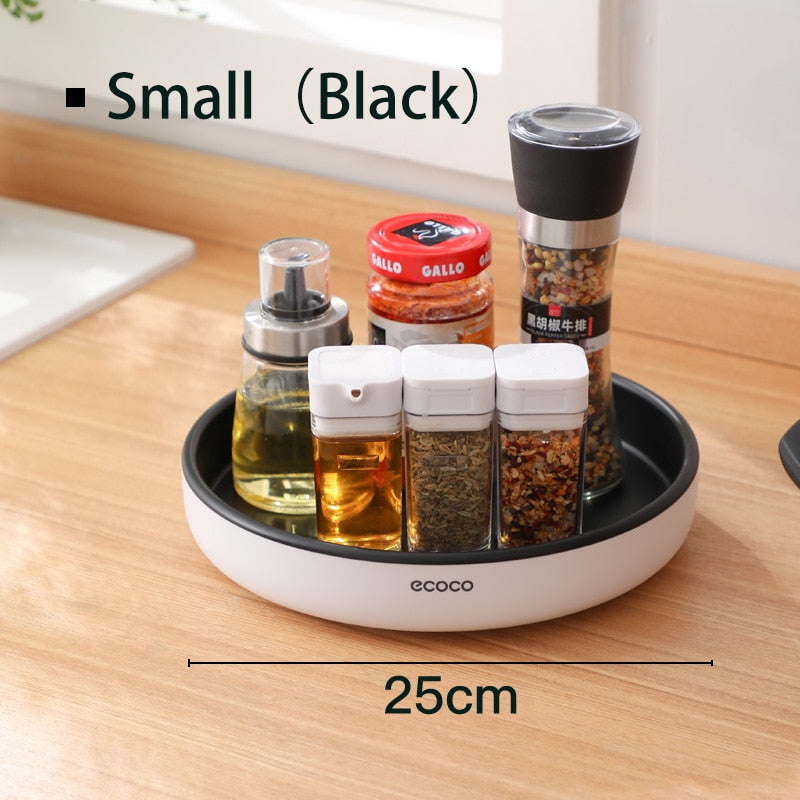 360° Rotating Kitchen Countertop Organizer